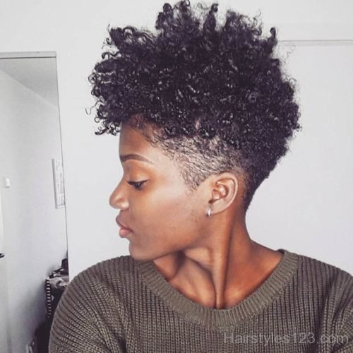 Short Natural Tapered Cut