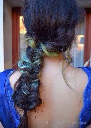 Side Braided style