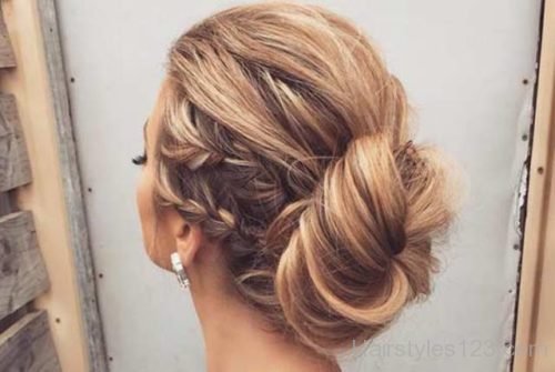 Side Braids into Bun