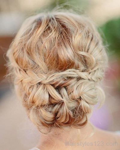 Simple Messy Updo
