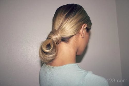 Sleek Low Bun