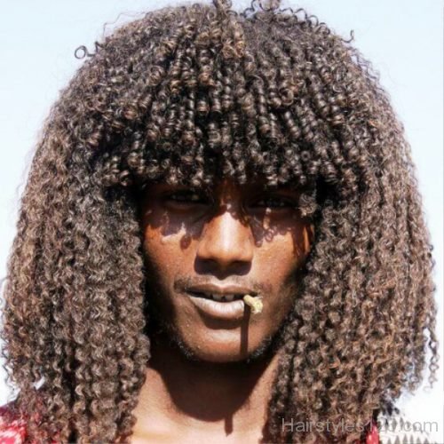Spiral Perm Long Hairstyle
