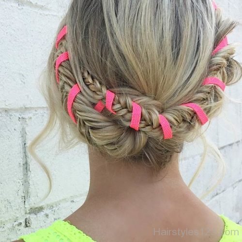 Summer Braided Updo