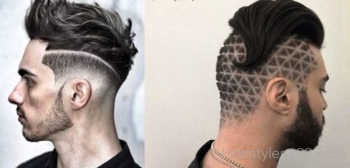 Tattoo Designed Hairstyle