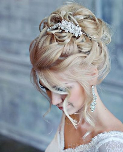 Tiara updo