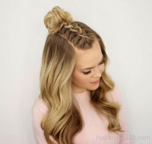 Top Knot Hairstyle