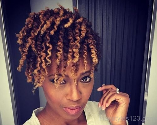 Twist Curls Hairstyle