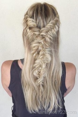 Twisted Fishtail Braids