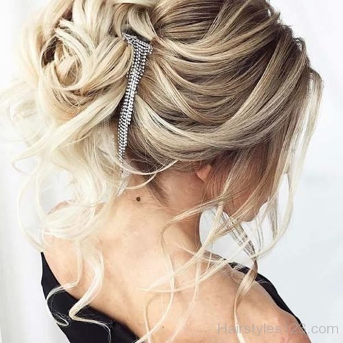 Updo with Accessories