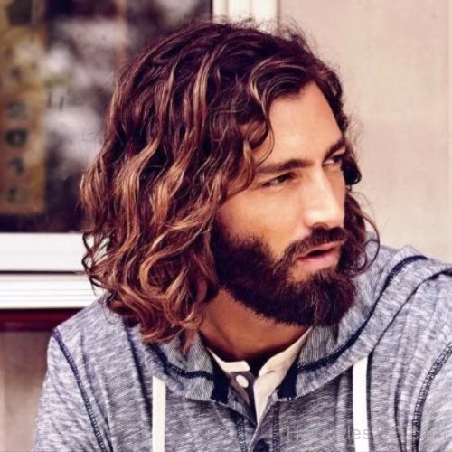 Wavy Haircut For Males