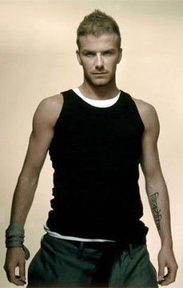 David Beckham Layered Hairstyle