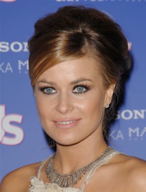 Carmen Electra Updo Hairstyle